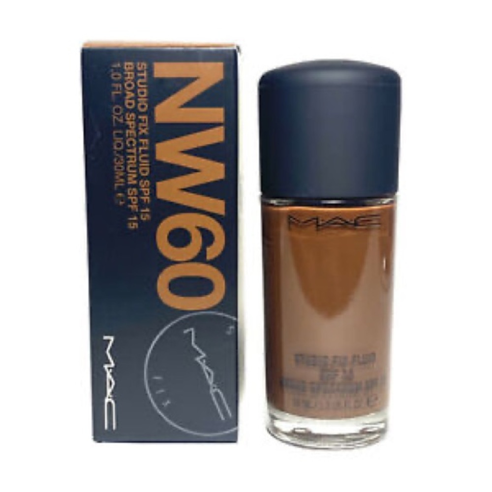 ✨HOST PICK✨NIB MAC Studio Fix Fluid SPF15 NW60